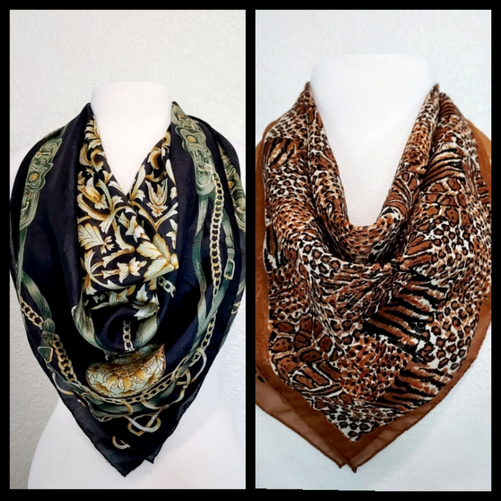 3/$20 (2) Scarf Bundle - Lightweight - Great Condition